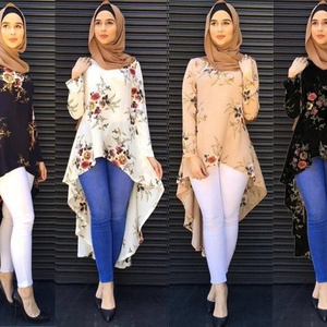 Blouse chiffon muslimah Clearance