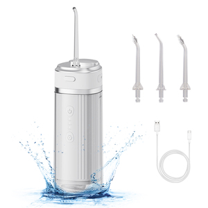 IVISMILE Juego de regalo de hilo dental de agua <span class=keywords><strong>Irrigador</strong></span> oral recargable portátil con 3 boquillas y <span class=keywords><strong>accesorios</strong></span> - Product Image 2