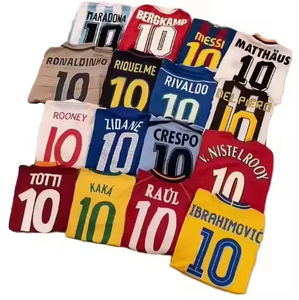 Jersey Kandang Tandang Piala Dunia Sepak Bola Argentina Grosir 2026 Messi # 10 Jersey 2-Star Quick-Dry Fans Jersey - Product Image 2