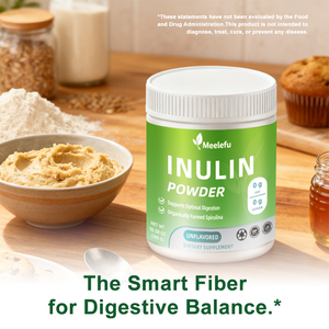 Oem Odm bubuk Inulin Spirulina organik 100% murni, serat larut berbasis tanaman - Product Image 5