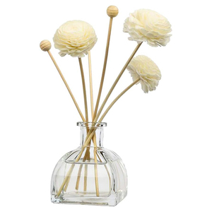 Home Fragrance Perfume Fresh Air Natural Essential Oil Reed <b>Diffuser</b> Glass Mini 50ml with Aroma <b>Stick</b> Gift Box - Product Image 1