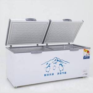 Congeladores Usados para Supermercados |   Refrigerador y <span class=keywords><strong>Congelador</strong></span> Horizontal de <span class=keywords><strong>Segunda</strong></span> <span class=keywords><strong>Mano</strong></span> con Puerta de Vidrio para Tienda de Abarrotes - Product Image 4