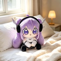 Desain Boneka Plushie Kustom MOQ Rendah Boneka Kpop Kapas 10cm 20cm Mainan Figur Plushie Kustom Produsen Boneka Isi Dakron Unisex