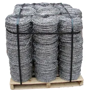 Harga pabrik kawat berduri putar terbalik, untuk pagar 500m Per gulungan bahan baja <span class=keywords><strong>Malaysia</strong></span> - Product Image 6