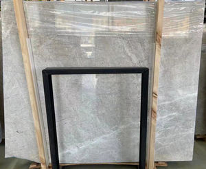 Château gris marbre moderne dalle de pierre naturelle dolomite polie pour usage intérieur-pour sol mur escalier salon ou hôtel - Product Image 5