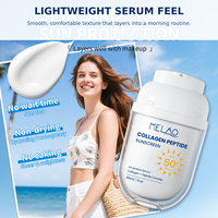 Crème solaire minérale SPF 50 naturelle, sans traces blanches, résistante à l'eau, protection UV pour le visage, certifiée Reef Safe, bio, marque privée, vente en gros