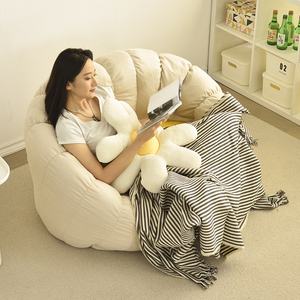 Modern Bean Bag Reclinável Dormir Adequado Pequeno Tatami Quarto Lounge Chair Casa Varanda Sofá Preguiçoso - Product Image 4