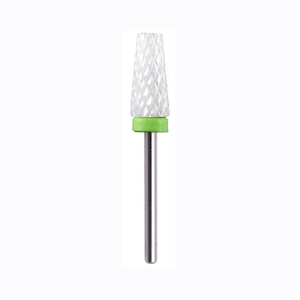 6.6mm Larger Tapered Barrel White Ceramic Nail <b>Drill</b> <b>Bit</b> Manicure Tool Electric Rotary Nail <b>Drill</b> Accessories Salon - Product Image 1