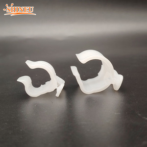 Supports de fixation transparents résistants aux UV – Supports en <span class=keywords><strong>plastique</strong></span> à visser 2700K Blanc chaud doux Design moderne pour éclairage extérieur permanent de fêtes - Product Image 3