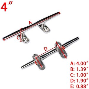 تصنيع المعدات الأصلية المورد البحري Ss316 مخصصة 4 "المرابط المياه الزرقاء المراكب الشراعية - Product Image 4
