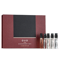 Boîte cadeau d'emballage de bouteille de parfum personnalisée Boîte d'emballage en papier rouleau pour mini échantillons de testeur de parfum pour flacons de 1ml/1.5ml/2ml