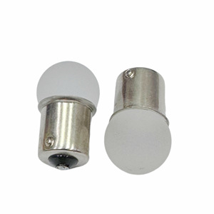 ไฟ LED รถยนต์, ไฟเลี้ยวและไฟเบรก, 1156 BA15S 1157BAY15D, ไฟรถยนต์ทรงกลมสีขาว - Product Image 3