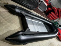 Bateau de course gonflable en PVC de 590 cm à fond aluminium, stable, électrique, rigide, pour sports nautiques, durable - Grande Vente