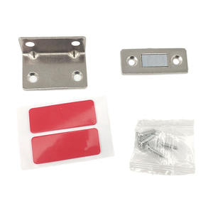 Loquet <span class=keywords><strong>magnétique</strong></span> adhésif pour armoire, lot de 4, loquet <span class=keywords><strong>magnétique</strong></span> ultra fin pour porte d'armoire, aimants pour tiroirs, porte de <span class=keywords><strong>placard</strong></span> de cuisine - Product Image 4