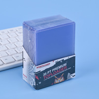 Vente en gros de Toploader transparent de cartes personnalisées Chargeur par le haut Mtg Yugion Card Folder Toploader Karte Halter Toploader pour Photocard