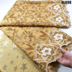 Nuovo abito da sposa Austria swiss Voile 100% poliestere Lafaya tessuto africano di pizzo francese abbigliamento donna Kanuri Dressi - Product Image 4