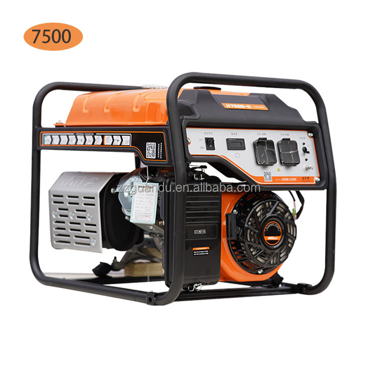 ZZGD цена Китай Электрический AVR мини бесшумный портативный бензиновый генератор 1000 Вт