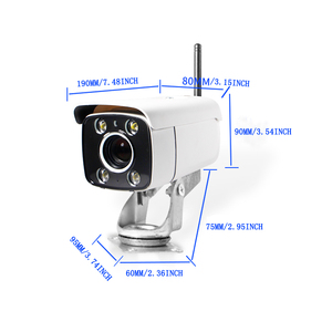 Cámara Inalámbrica de Alta Definición para Monitoreo de Áreas Ciegas, Impermeable, para Remolques, Camiones Volquete, Grúas Torre, 30X, Inalámbrica-1 - Product Image 6
