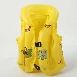 Deportes acuáticos Niño Inflable Agua Natación Chaleco Pvc Inflable Chaleco salvavidas Cinturón Chaleco - Product Image 2