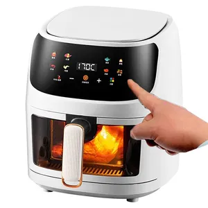 Multifunktion ale 8L tiefe intelligente digitale Steuerung mit großer Kapazität Silver Crest Electric Air Fryer