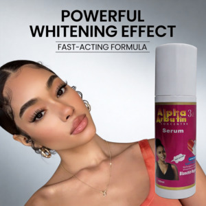 Suero Facial <span class=keywords><strong>y</strong></span> Corporal Blanqueador de Alta Potencia de Marca Privada, Vitaminas Naturales Orgánicas E, Arbutina 3+, Ácido <span class=keywords><strong>Azelaico</strong></span>, Uso Doméstico, 120 ml - Product Image 1
