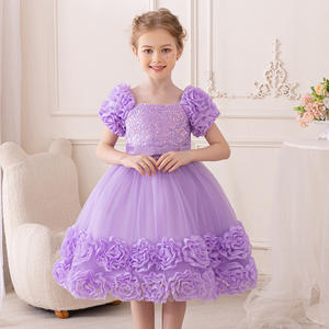 Meisjes Verjaardagsfeest Jurk Pailletten Kinderen Kostuum Wer Meisje Bruidsmeisje Jurken Voor Kinderen Prinses Bruiloft Prom Jurk 3-10 Jaar - Product Image 3