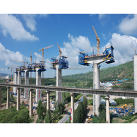 Coffrage de pont en acier industriel Boyoun, coffrage réutilisable pour poutres et colonnes, matériau de construction, logo personnalisé, haute performance