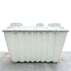 Anpassbarer Hochwertiger 1,5-2 Kubikmeter Glasfaser-Septiktank 1 Jahr Garantie CE-Zertifiziert Unterirdische Abwasserbehandlung - Product Image 1