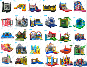 Nuovo Design di Fabbrica: Castello Gonfiabile per Bambini in PVC 0,55mm, Piccola <span class=keywords><strong>Casa</strong></span> Gonfiabile con Tema Circo e Tigre per Bambini - Product Image 5