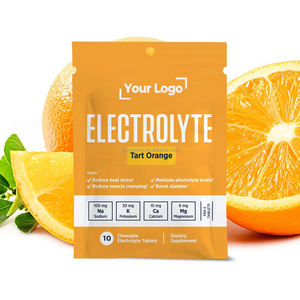 100% alami organik latihan nanas kelapa pemulihan elektrolit tablet suplemen untuk pemulihan olahraga Hiking mabuk - Product Image 3