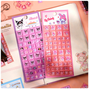 สติกเกอร์โลหะรูปทรงสี่เหลี่ยม คุโรชิสึจิ สำหรับมายเมโลดี้ บิ๊กเอียร์ด็อก กาว 3 มิติ รางวัลสำหรับคุณแม่ตั้งครรภ์ - Product Image 2