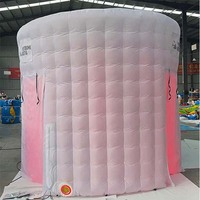 Offre Spéciale Portable Selfie Circulaire Toile de Fond 360 Photo Booth Rgb 360 Degrés Led Éclairage