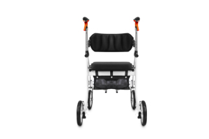 Déambulateur pliant manuel léger 3 en 1 pour personnes âgées, déambulateur compact en aluminium 3 en 1 <span class=keywords><strong>avec</strong></span> siège et fonction <span class=keywords><strong>chaise</strong></span> de transport - Product Image 4