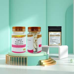 Supositorios de ácido bórico de marca privada Píldoras de desintoxicación de limpieza de vagina orgánica Yoni Pops - Product Image 5