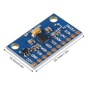 Aismartlink mpu9250 GY-9250 9 doof 16 bit con quay hồi chuyển gia tốc cảm biến từ tính 9 TRỤC thái độ + Mô-đun cảm biến từ kế - Product Image 4