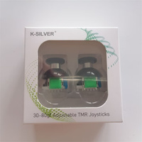SYY JT13-009 K-Silver Joystick réglable 30-80gf avec amortissement anti-dérive TMR pour accessoires de jeu PS5 PS4 Xbox