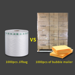Enveloppe à bulles JifBag personnalisée avec logo, auto-adhésive et rembourrée pour l'expédition de livres, cosmétiques et articles fragiles - Product Image 2