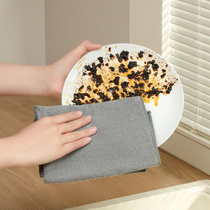 Chiffon carré en microfibre 230 g/m² réutilisable doux absorbant sans peluches sans bordure séchage rapide multi-usage cuisine salle de bain lavage - Product Image 4