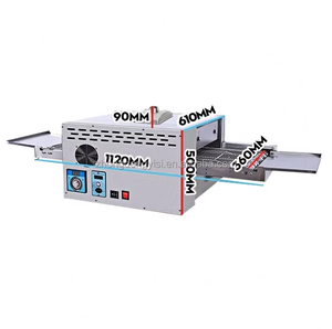 Horno Eléctrico de Banda para Pizza de 220V y 6.5KW, 125kg, 0.37m³, para Uso Doméstico y Panadería Comercial, Horno de Pizza de 12 Pulgadas - Product Image 5