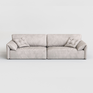 أثاث غرفة المعيشة أريكة بورتو أريكة مخصصة فاخرة على الطراز الحديث قماش جلد من القماش - Product Image 2