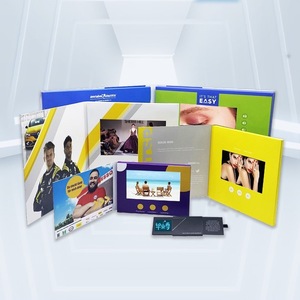 6.5 pouces Soft Shell HD E-carte de voeux Brochure d'affaires écran <span class=keywords><strong>LCD</strong></span> livre commémoratif pour lecteur vidéo cadeau - Product Image 6
