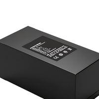 Batterie au lithium rechargeable personnalisée LongKun, boîtier compact noir, batterie haute capacité pour appareils électroniques, OEM