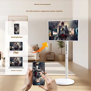 <span class=keywords><strong>TV</strong></span> portátil <span class=keywords><strong>Freestyle</strong></span> de 27 pulgadas, diseño todo en uno para vídeo TikTok y entretenimiento en vivo, fundición de pantalla inalámbrica - Product Image 1