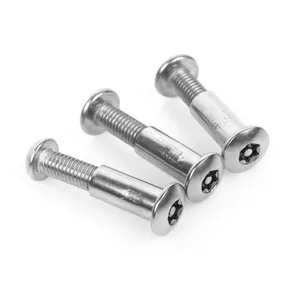 Stainless Steel Binding Post Barrel Male And Female Screw