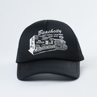 Casquette de camionneur personnalisée YuKaiHe à 5 panneaux avec logo imprimé, casquette de sport en mousse 3D avec impression sur maille