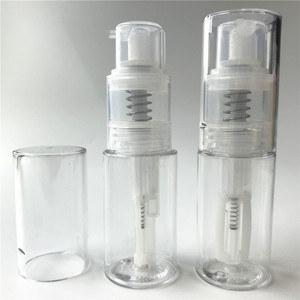 Rỗng 35Ml Xách Tay Tóc Salon Rõ Ràng Nhựa Vòng Mỹ Phẩm Bé Talc Và Khô Sương Bánh Trang Trí Phun Bột Chai - Product Image 3