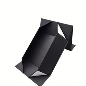 Gorra de béisbol con logotipo personalizado al por mayor, gorra Snapcap, caja de papel, tapa magnética de embalaje, regalo de cartón plegable con cierre de cinta - Product Image 2