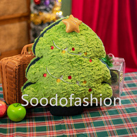 Poupée guirlande de Noël personnalisée la plus récente Coussin de canapé de salon Oreiller de coin de lit Oreillers en jouet