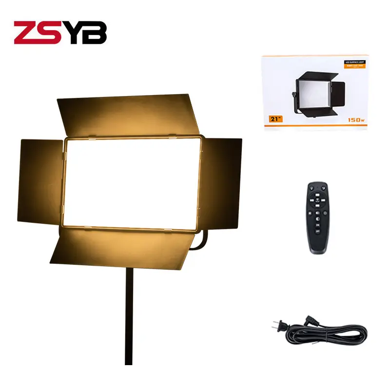 ZSYB Novo produto PB-1500X 120w Luzes LED para estúdio de vídeo Iluminação de vídeo profissional