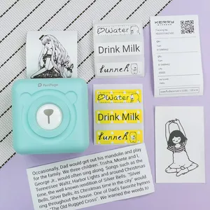 Imprimante thermique de poche <span class=keywords><strong>PeriPage</strong></span> A6 304DPI HD Mini Portable pour photos, impression 58 mm, USB + Android, batterie Li-ion - Product Image 3